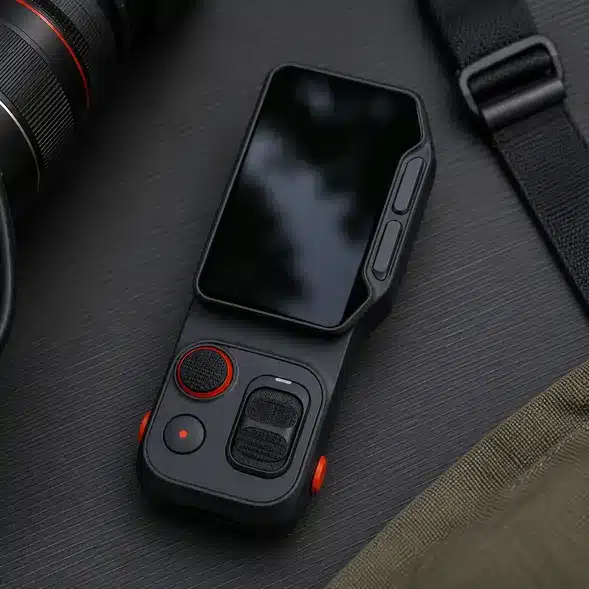 Portable AI Voice Recorder with Touch Screen and Real Time Audio Transcription